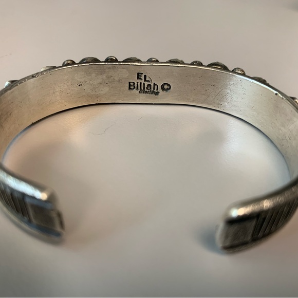 Native American bracelet made by well known artists EL Billah - Picture 5 of 7